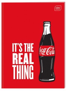 Zeszyt w kratkę A4 Interdruk 32 kartek COCA COLA