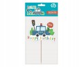 Topper dekoracyjny POLICJA Godan 22 x 13 cm wielokolorowy