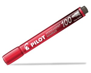 Marker permanentny SCA-100 czerwony Pilot