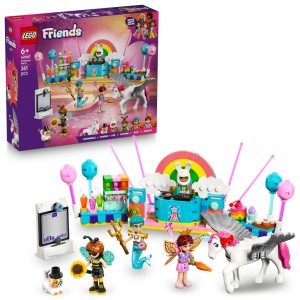 Klocki LEGO Friends Impreza kostiumowa z jednorożcem i wróżką 42661 261 el.