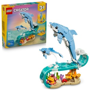 LEGO Creator 3 w 1 Zwierzęta morskie: piękny delfin 31385 SUPER PREZENT