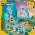 LEGO Creator 3 w 1 Zwierzęta morskie: piękny delfin 31385 SUPER PREZENT