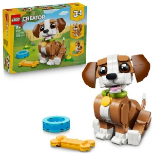 Klocki Zestaw LEGO CREATOR 31382 Urocze zwierzątka psotny szczeniaczek 3w1