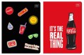 Zeszyt w trzy linie A5 COCA COLA Interdruk 32 kartek