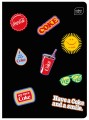 Zeszyt w trzy linie A5 COCA COLA Interdruk 32 kartek