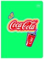 Zeszyt w trzy linie A5 COCA COLA Interdruk 32 kartek