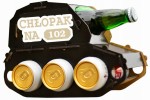 Stojak na alkohol czołg z grawerem czołg na piwo chłopak na 102