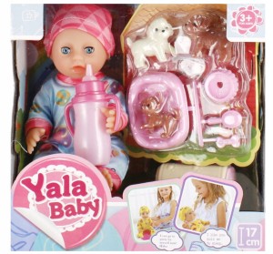 Lalka 17 cm Bobas z akcesoriami MEGA CREATIVE 543711