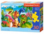 Puzzle Castorland 30 elementów selfie dinozaurów