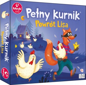 Gra planszowa Pełny kurnik Powrót Lisa Kukuryku