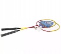 PALETKI RAKIETKI BADMINTON DO BADMINTONA W POKROWCU METALOWE
