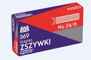 Zszywki Zszywki 24/6 GRAND - A"10 1000szt