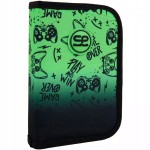 Piórnik rozkładany pojedynczy CoolPack Bez Wyposażenia Game Over Gradient