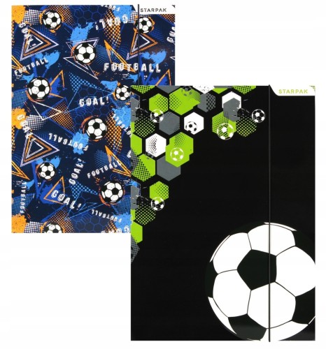 Teczka A4 na gumkę szkolna Starpak Football piłka nożna chłopiec