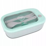 Śniadaniówka CoolPack łyżeczka i widelczyk mint grey lunchbox