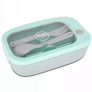 Śniadaniówka CoolPack łyżeczka i widelczyk mint grey lunchbox