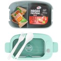 Śniadaniówka CoolPack łyżeczka i widelczyk mint grey