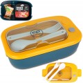 Śniadaniówka CoolPack łyżeczka i widelczyk blue yellow