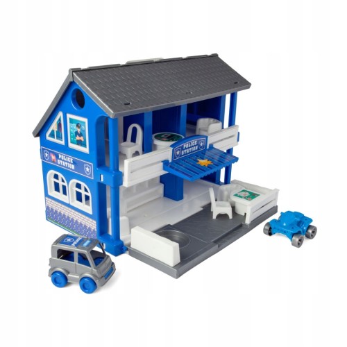 Play House komisariat policji Wader dwupiętrowy super prezent 3+