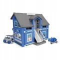 Play House komisariat policji Wader dwupiętrowy super prezent 3+