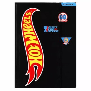 Teczka z gumką A4 Starpak hot wheels