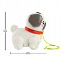 Fisher-Price Pets Spacerowy Mopsik Piesek Zabawka dla niemowląt 12m+ HTW94