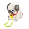 Fisher-Price Pets Spacerowy Mopsik Piesek Zabawka dla niemowląt 12m+ HTW94