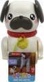 Fisher-Price Pets Spacerowy Mopsik Piesek Zabawka dla niemowląt 12m+ HTW94