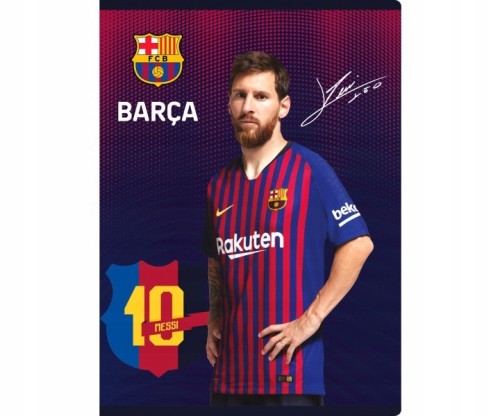 Zeszyt w linię A5 FC Barcelona Astra 32 kartek