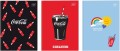 Zeszyt w trzy linie A4 Interdruk 32 kartek Coca cola