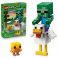 LEGO Minecraft 21582 Kurzy jeździec – 344 elementy