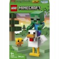 LEGO Minecraft 21582 Kurzy jeździec – 344 elementy