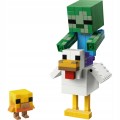 LEGO Minecraft 21582 Kurzy jeździec – 344 elementy