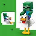 LEGO Minecraft 21582 Kurzy jeździec – 344 elementy