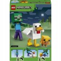 LEGO Minecraft 21582 Kurzy jeździec – 344 elementy