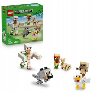LEGO Minecraft 21592 Atak kurzego jeźdźca na pustyni