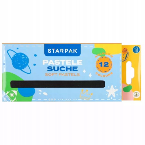 Pastele suche STARPAK – 12 kolorów