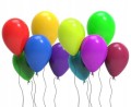 Balony lateksowe Godan wielokolorowe 9" 25 sztuk