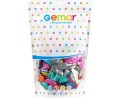Balony metaliczne Gemar 25 cm – mix kolorów, 50 szt.