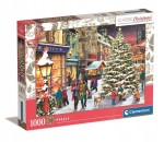 Clementoni Puzzle 1000 el. Christmas Village Świąteczne Miasteczko 70x50