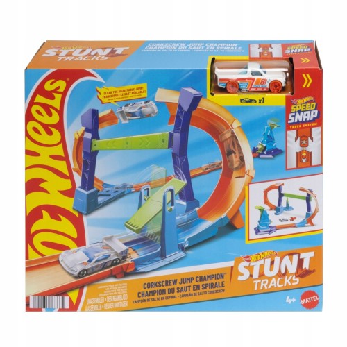 Hot Wheels Stunt Tracks Mistrzowski Skok na Pętli JLM91