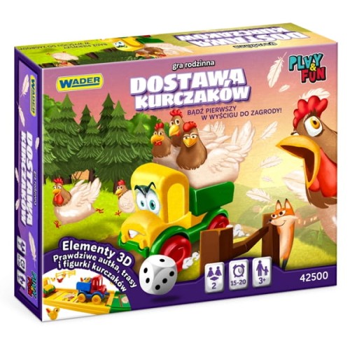 Play&amp;Fun Dostawa Kurczaków gra rodzinna