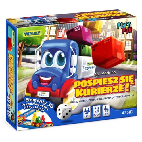 Play&amp;Fun Pospiesz się Kurierze! gra rodzinna