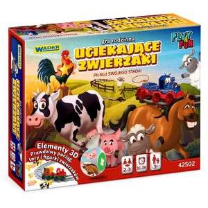 Play&Fun Uciekające Zwierzaki gra rodzinna