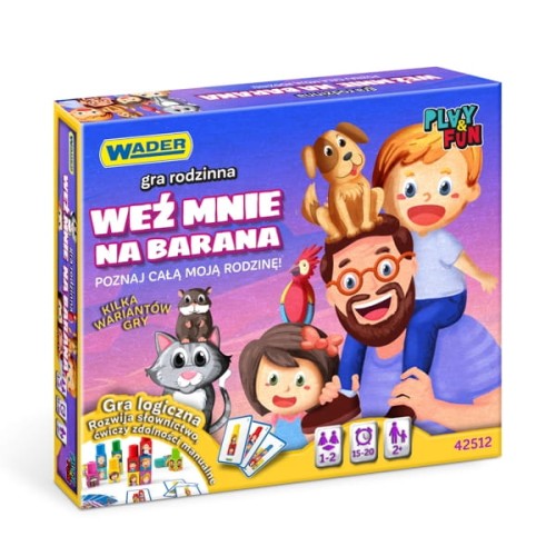 Play&amp;Fun Weź mnie na barana! gra rodzinna