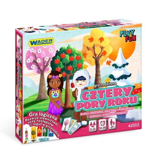 Play&amp;Fun Cztery Pory Roku gra rodzinna