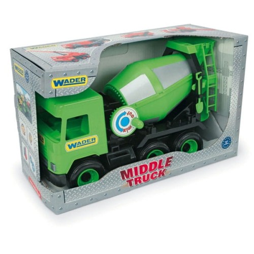 Middle Truck betoniarka zielona w kartonie