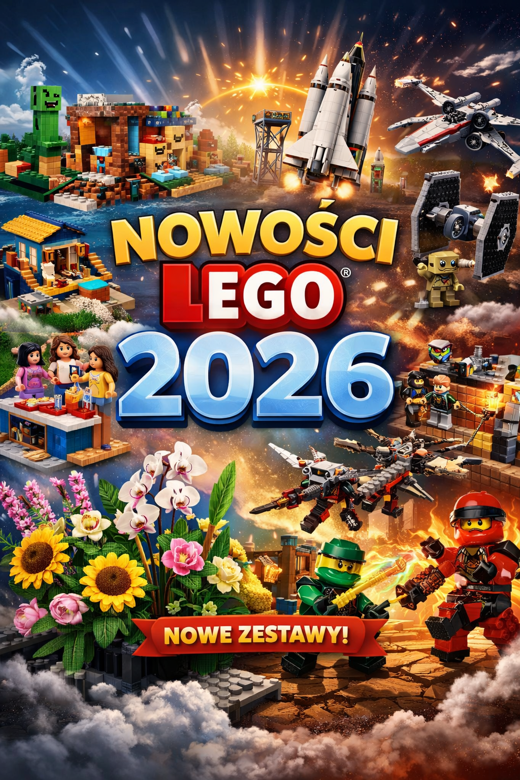 Najlepsze zestawy LEGO 2026 nowe premiery